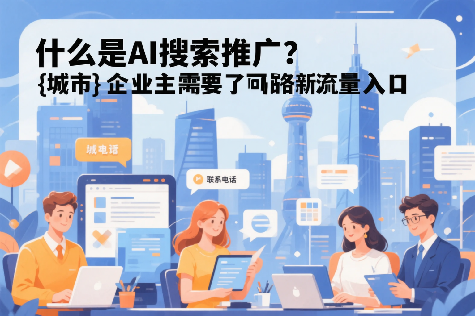 什么是AI搜索推广？杭州企业主需要了解的新流量入口