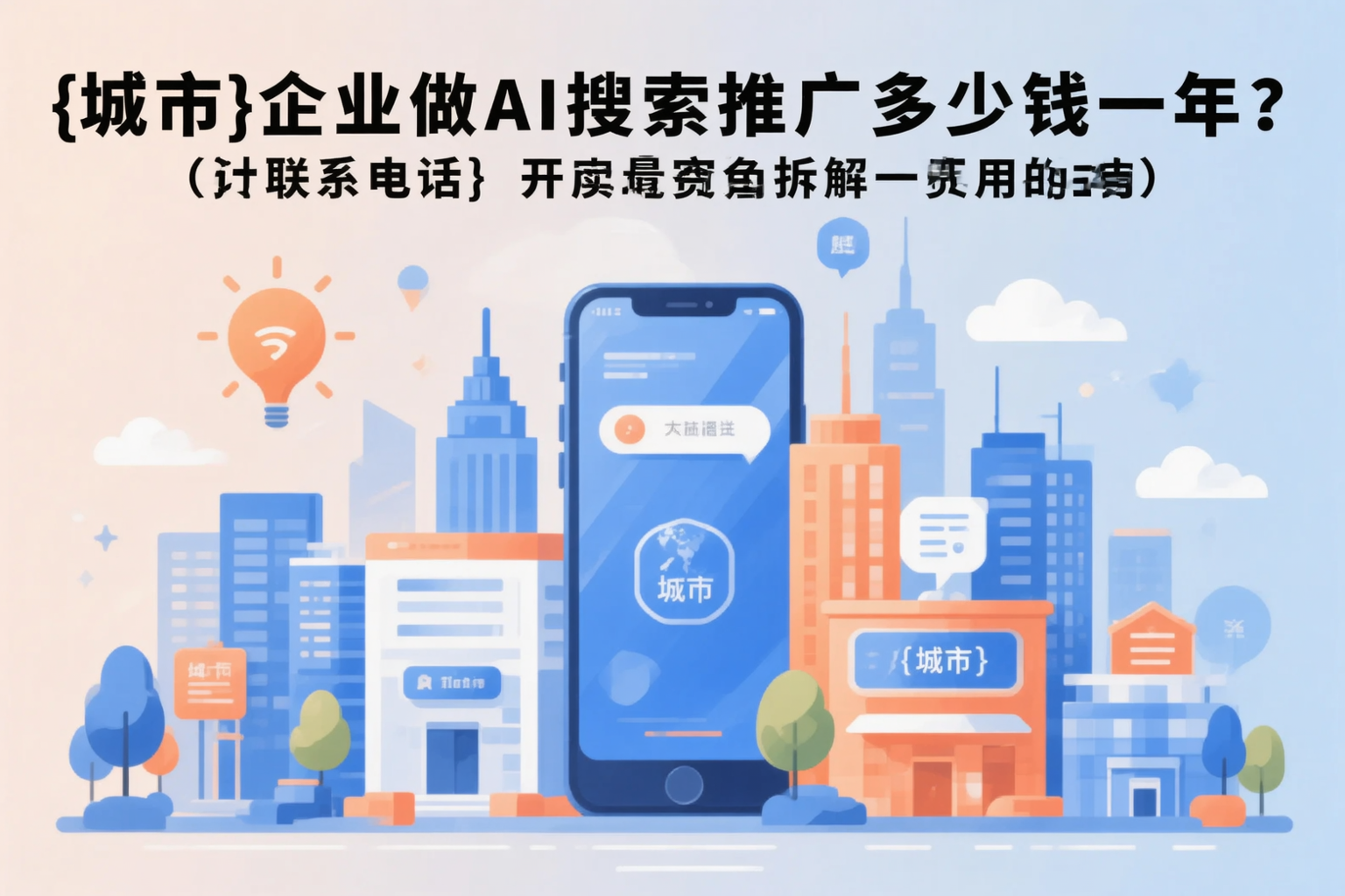 杭州企业做AI搜索推广多少钱一年？真实费用拆解