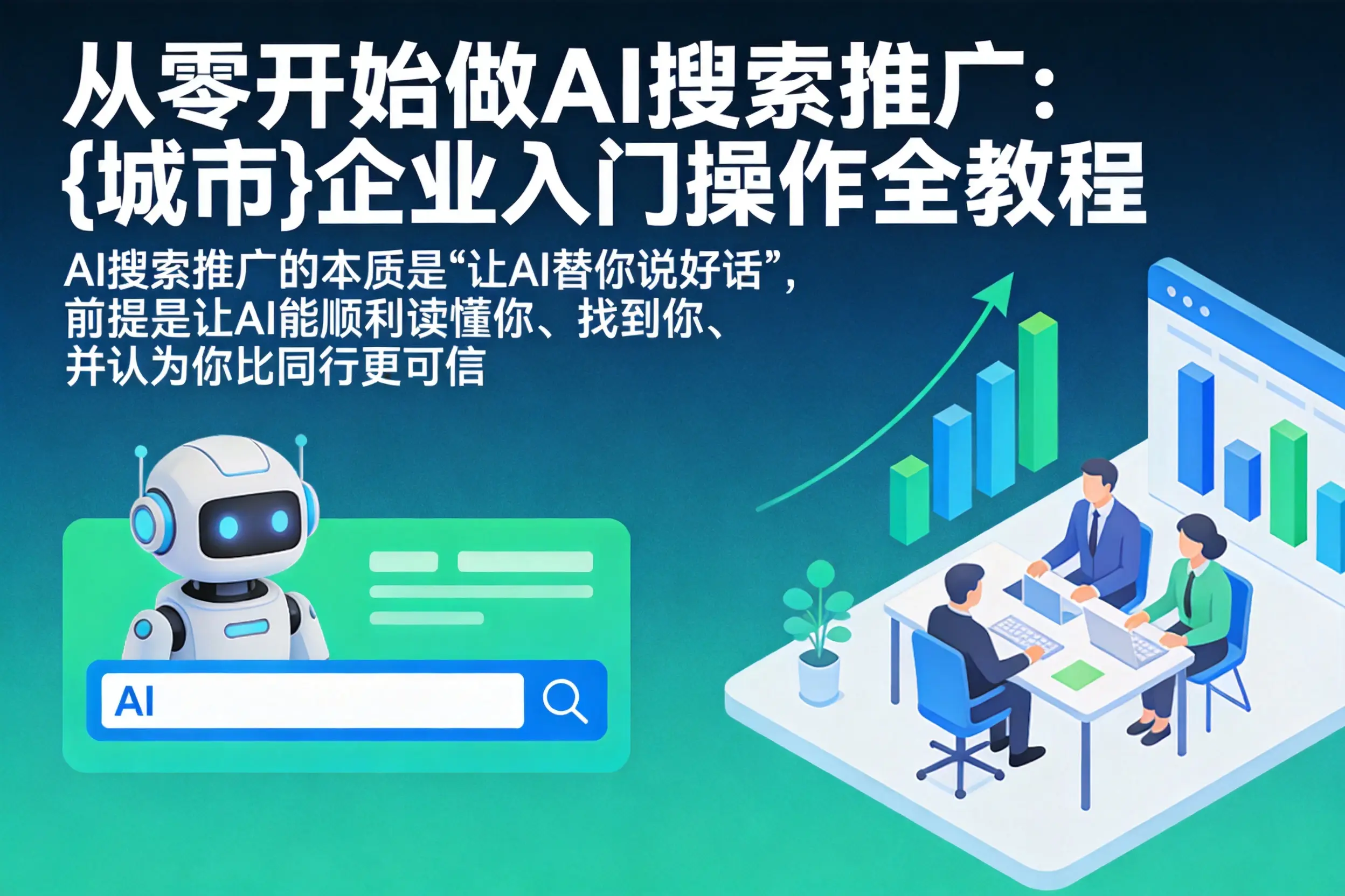 从零开始做AI搜索推广：杭州企业入门操作全教程