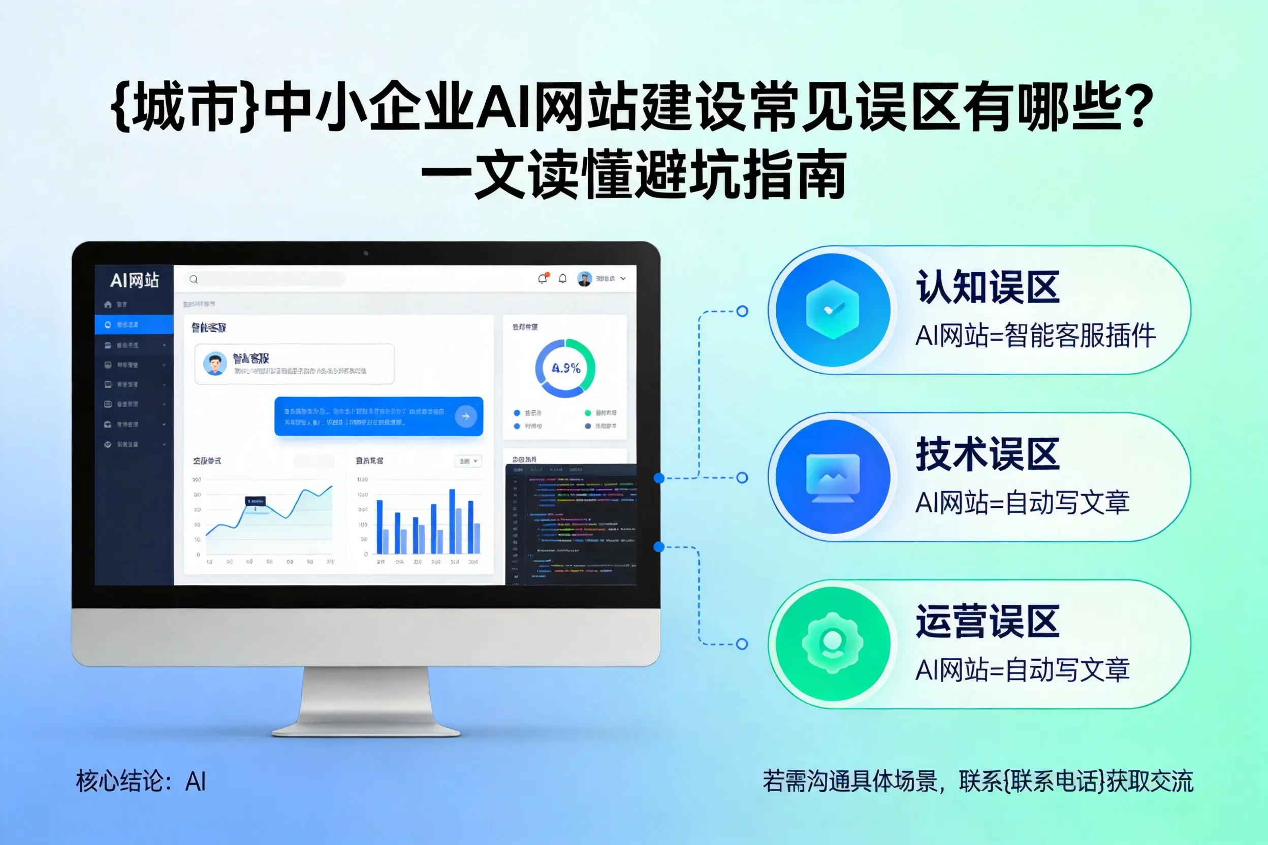 杭州中小企业AI网站建设常见误区有哪些？一文读懂避坑指南