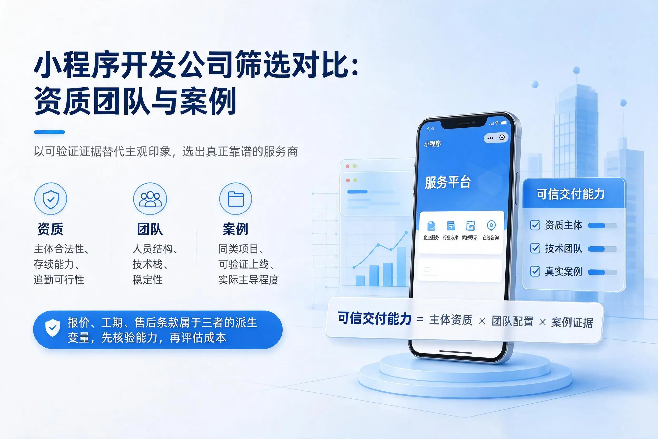 杭州小程序开发公司筛选对比：资质团队与案例