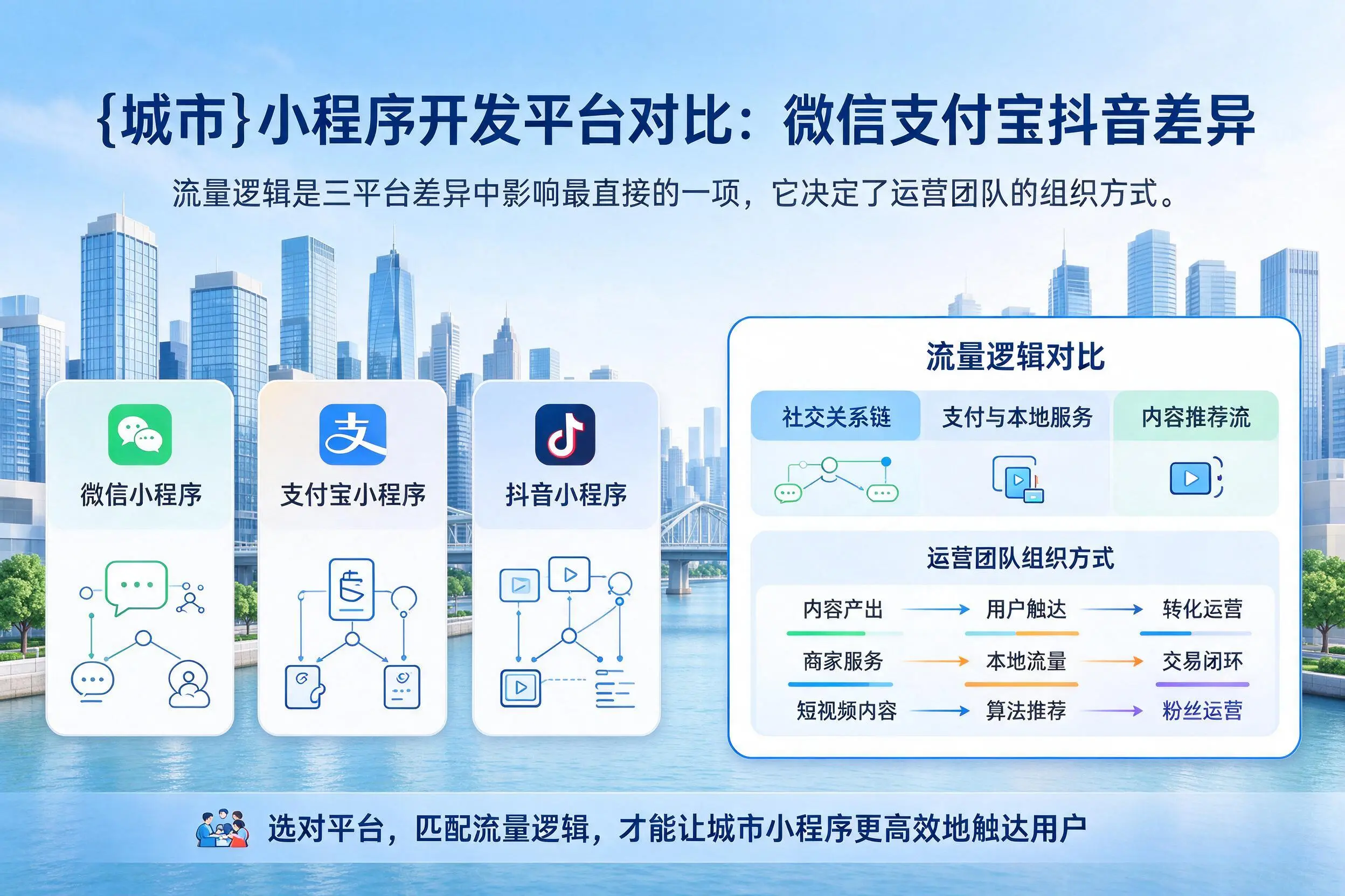 杭州小程序开发平台对比：微信支付宝抖音差异