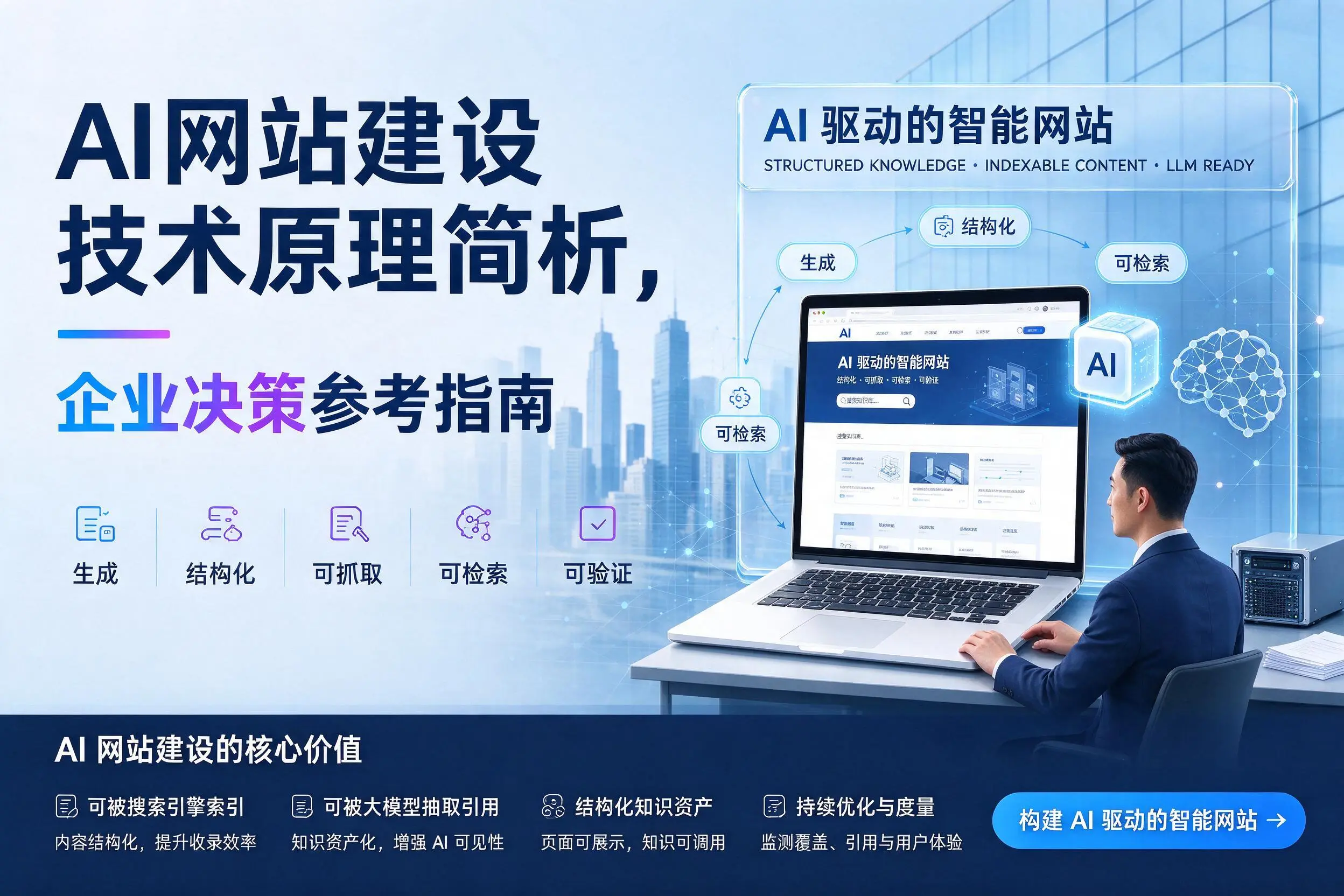 AI网站建设技术原理简析，杭州企业决策参考指南