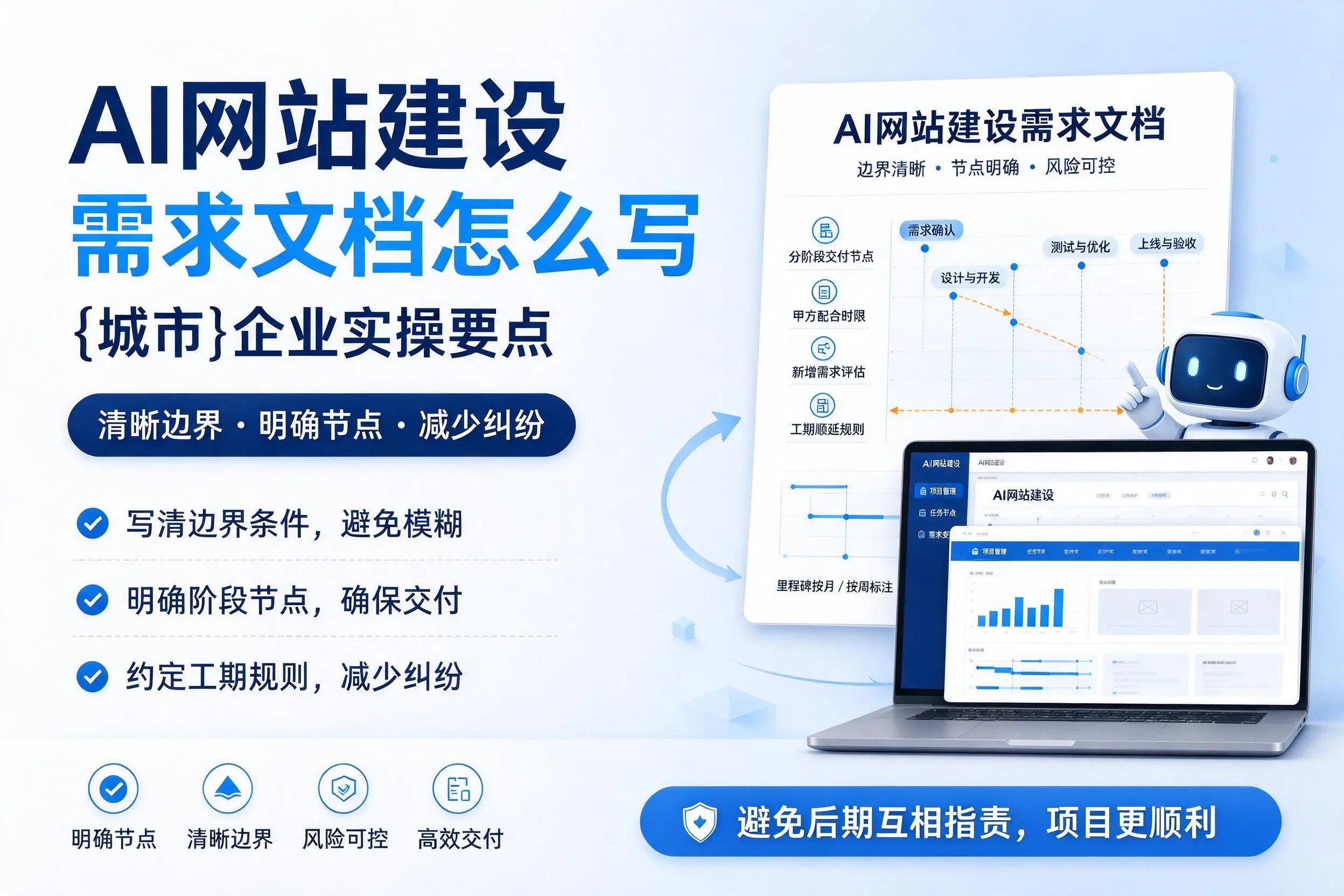 AI网站建设需求文档怎么写，杭州企业实操要点